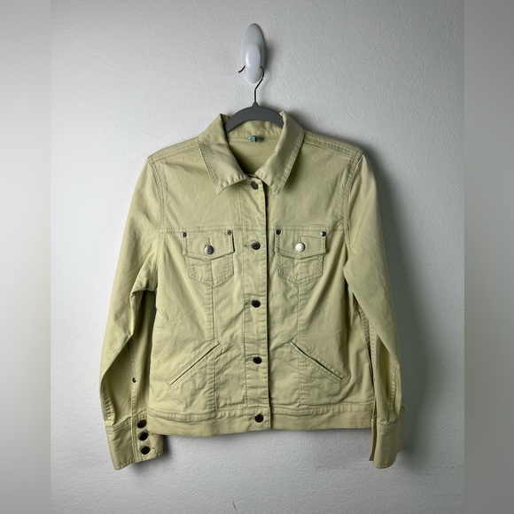 Eddie Bauer Jackets & Blazers - Eddie Bauer Green Cotton Western Jacket